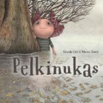 pelkinukas vandenyje prie medžio