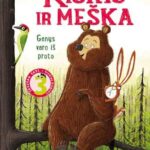meška su kiškiu medyje