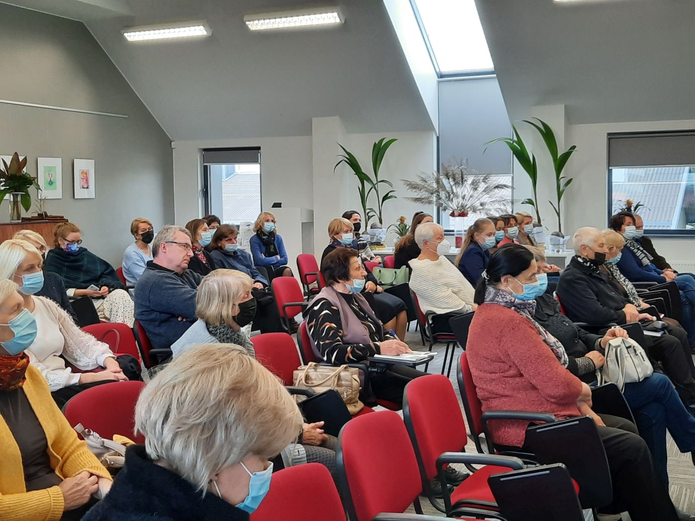 Molėtų TAU studentai susitikime