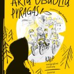 vaikai važiuoja dviračiais