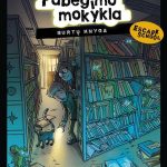 vaikai bibliotekoje naktį