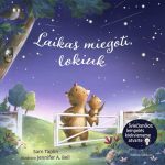 lokiukas su mama žiūri į dangų naktį