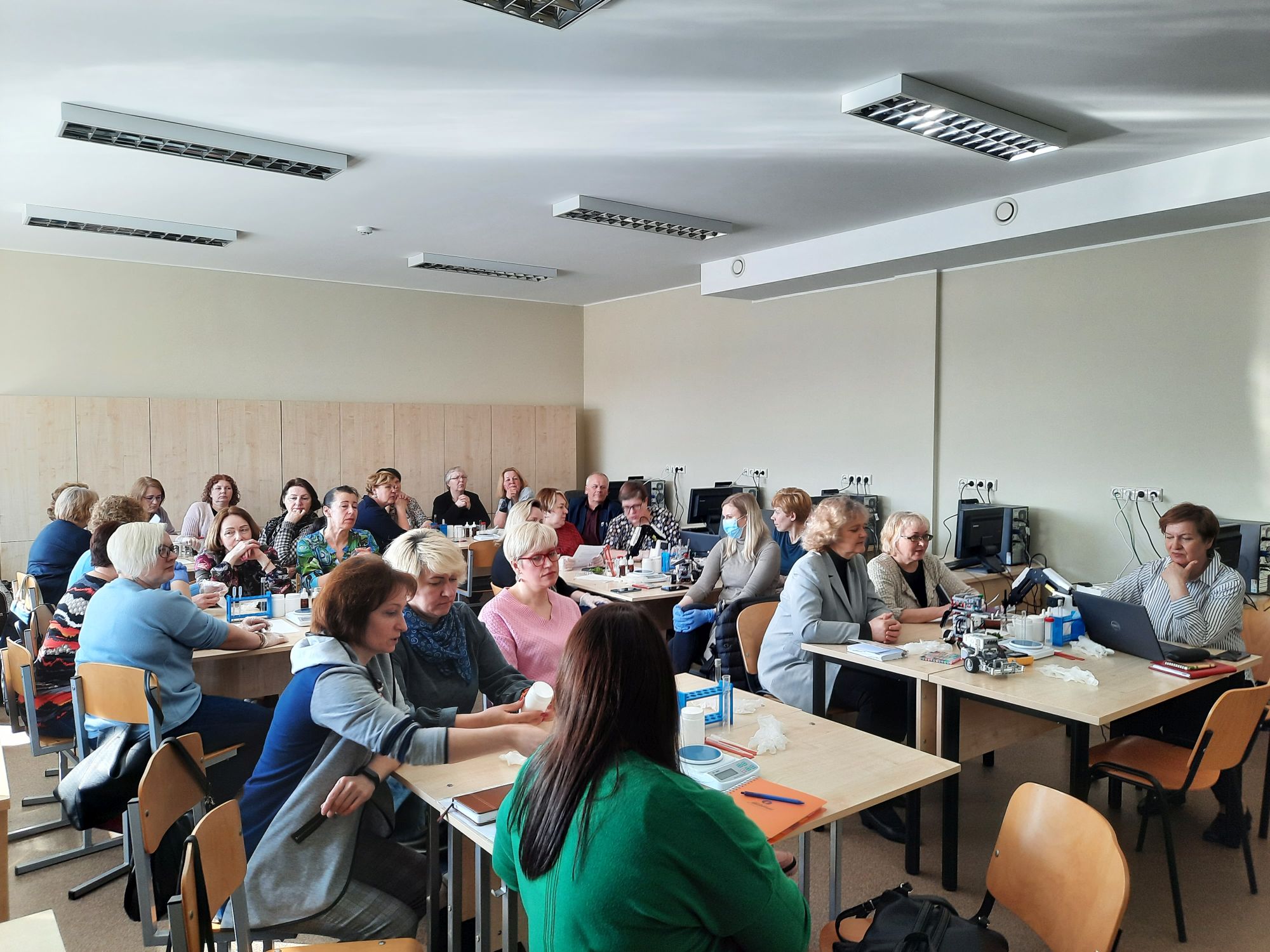 Užsiėmimo dalyviai