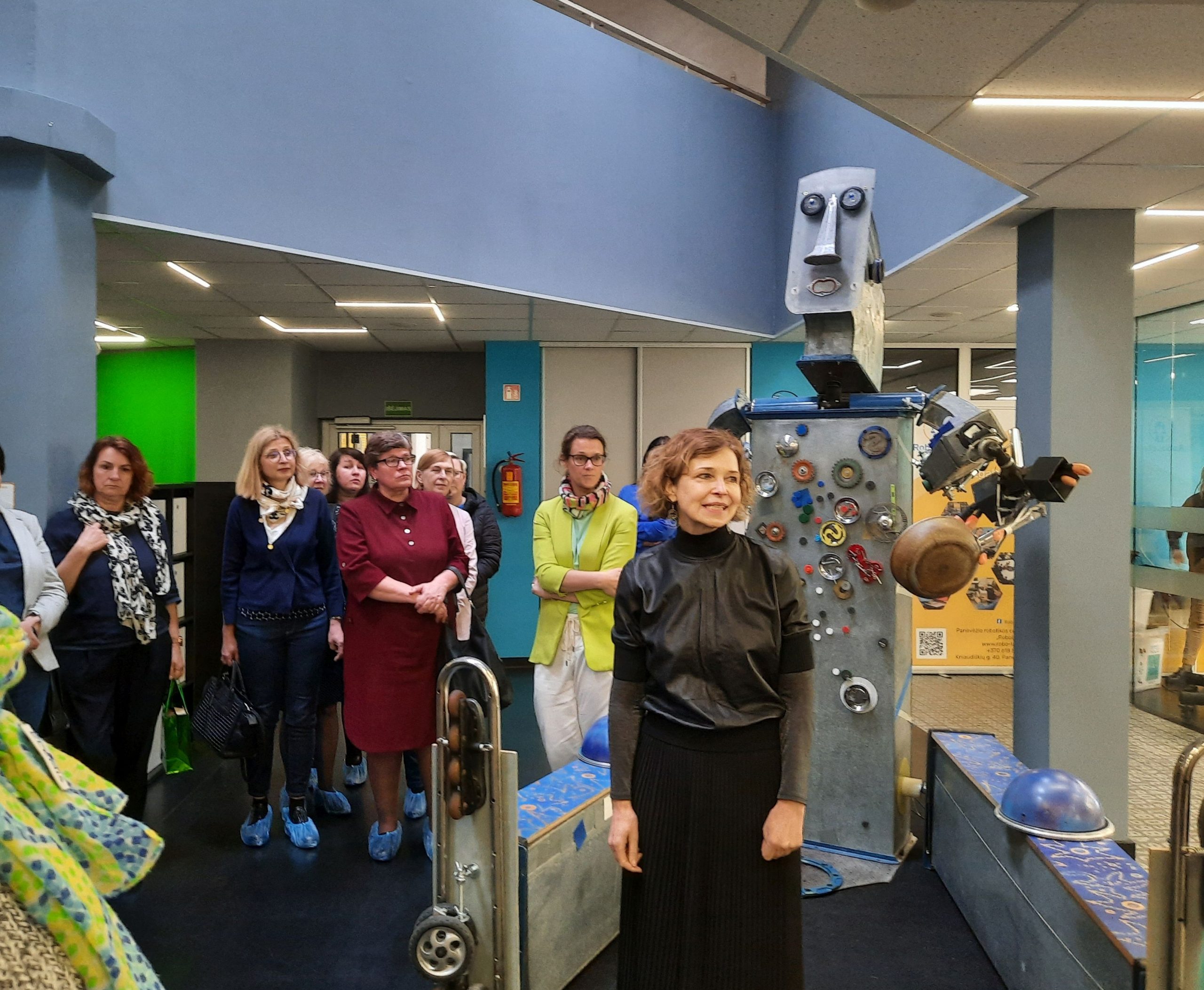 Mokytojai Panevėžio STEAM centre