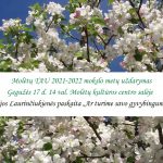 Kvietimas į Molėtų TAU 2021-2022 mokslo metų uždarymą