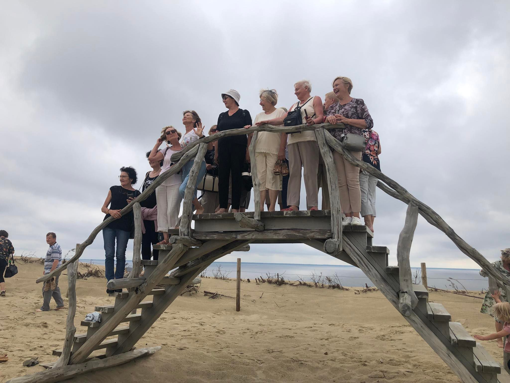 Kelionės dalyviai Naglio rezervate