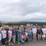 Kelionės dalyviai kopose