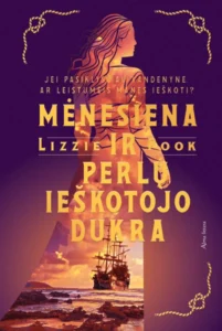 merginos atvaizde plaukiantis būrlaivis