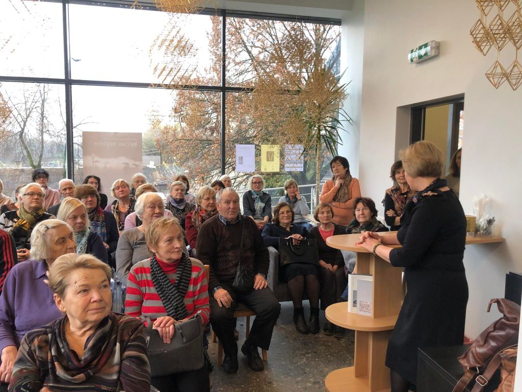 Molėtų TAU klausytojai paskaitoje Molėtų krašto muziejuje