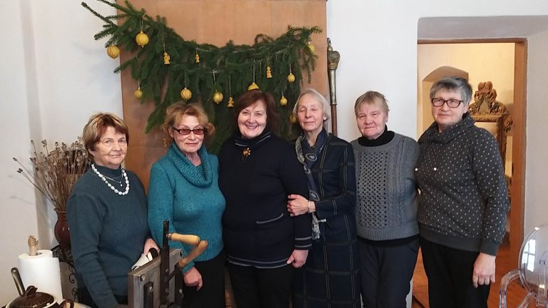 Suginčių TAU dalyvės Videniškių vienuolyno muziejuje