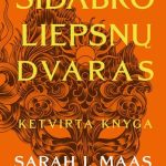 oranžiniame fone kaukės vaizdas