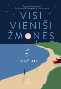 pajūryje vaikšto du vieniši žmonės