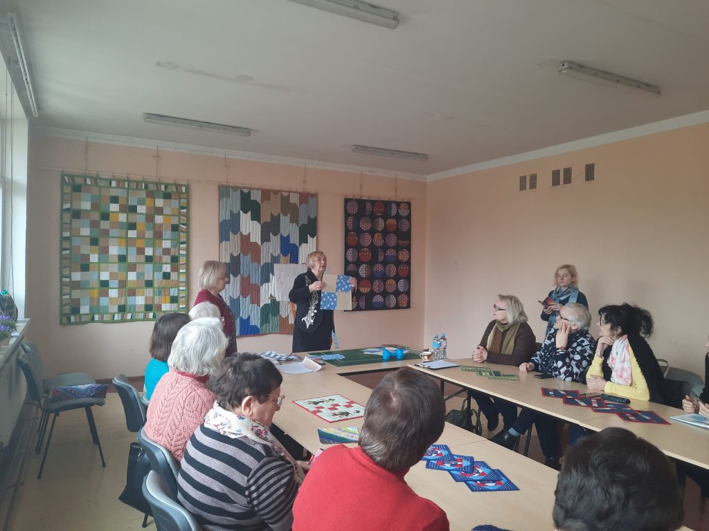 Parodos „Dėlionės skiautiniuose“ pristatymas