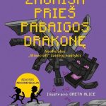 vaikai su kardais gaudo skraidantį drakoną