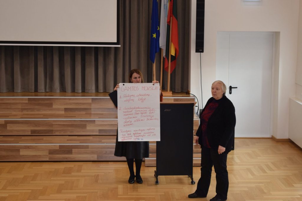 Darbo grupėse apibendrinimas