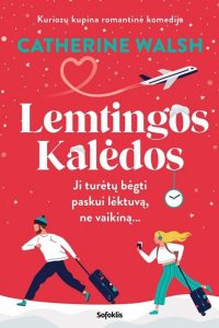 skrenda lėktuvas, žmonės bėga su lagaminais
