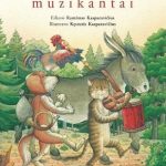 keliauja asilas su gaidžiu, šunimi ir katinu
