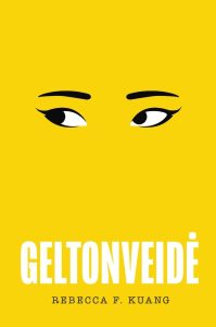 geltoname fone merginos akys