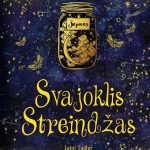 užsuktas stiklainis, ant jo užrašas -sapnas