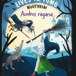mergaitė su raganos šluota