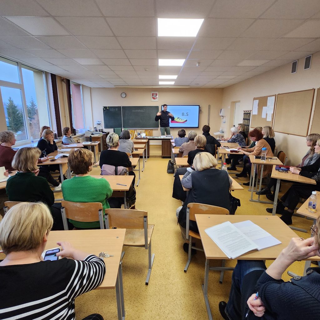 Seminaro apie universalų dizainą dalyviai