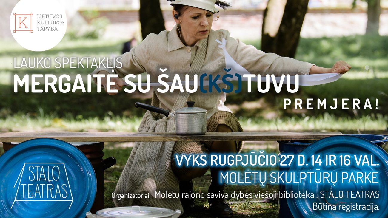 Lauko spektaklis „Mergaitė su šau(KŠ)tuvu“