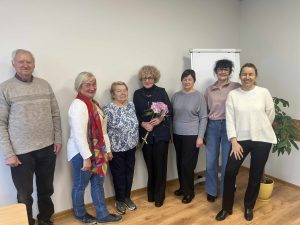 Nuotraukoje Molėtų TAU taryba